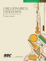 Millionaire's Hoedown Orchestra sheet music cover